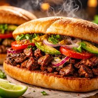 Tortas De Carne Asada Grilled Steak Sandwiches