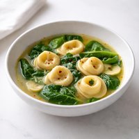 Tortellini and Spinach Soup