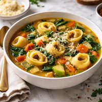 Tortellini and Vegetable Soup