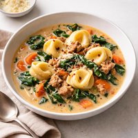 Tortellini Florentine Soup