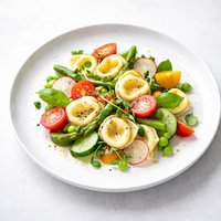 Tortellini Salad with Garden Vegetables