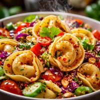 Tortellini Salad with Thai Dressing