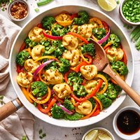 Tortellini Stir Fry