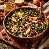 Tossed Salad with Apple Cider Dressing