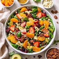 Tossed Salad with Mandarin Oranges