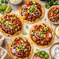 Tostadas with Chorizo