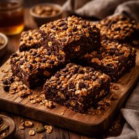 Totally Healthy Granola Brownies