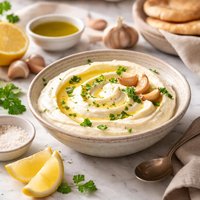 Toum Lebanese Garlic Sauce