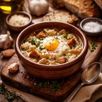 Tourain Du Perigord Garlic Soup from the Perigord