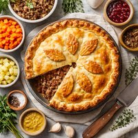 Tourtiere a L Orignal French Canadian Moose Meat Pie