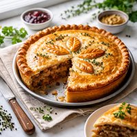 Tourtiere Quebecoise Meat Pie