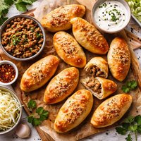 Traditional Beef and Cabbage Piroshki