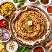 Traditional Indian Paratha