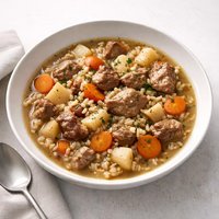Traditional Irish Stew with Pearl Barley