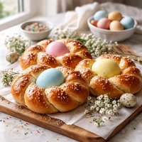 Traditional Italian Easter Bread