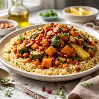 Traditional Moroccan Couscous