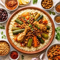 Traditional North African Couscous the Real Way