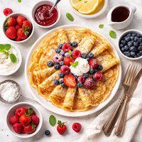 Traditional Swedish Pancakes