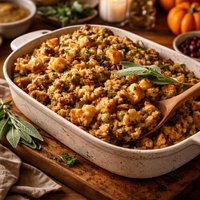 Traditional Thanksgiving Turkey Stuffing Dressing