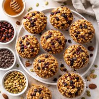 Trail Mix Granola Muffins