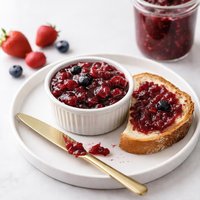 Triple Berry Freezer Jam