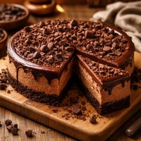 Triple Chocolate Cheesecake