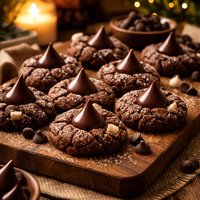 Triple Chocolate Kisses