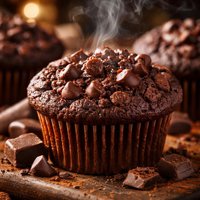 Triple Chocolate Muffins