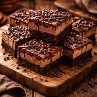 Triple Chocolate Truffle Bars