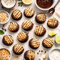 Triple Coconut Macaroons Chocolate Dipped Coconut Macaroon