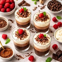 Triple Layer Chocolate Mousse