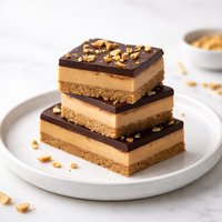 Triple Layer Peanut Butter Bars