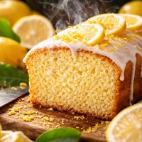 Triple Lemon Pound Cake