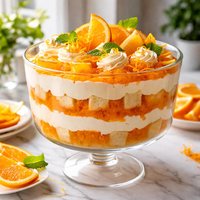 Triple Orange Layer Trifle