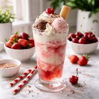 Triple Play Ice Cream Soda