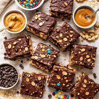 Triple Treats Copycat Oh Henry Bars