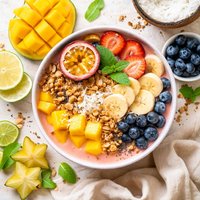 Tropical Fruit Bowl Shake