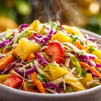 Tropical Fruit Cole Slaw