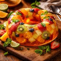 Tropical Fruity Jello