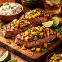 Tropical Grilled Tuna