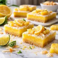 Tropical Lemon Squares
