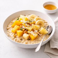 Tropical Oatmeal for One