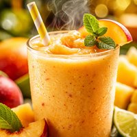 Tropical Peach Smoothie
