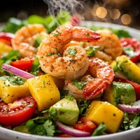 Tropical Shrimp Salad