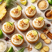 Tropical Spice Cupcakes