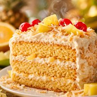 Tropical Sunshine Cake