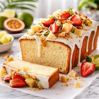 Tropical White Chocolate Pound Cake