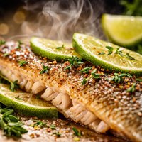Trout with Lime Thyme