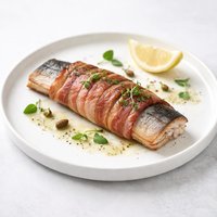 Trout Wrapped in Bacon
