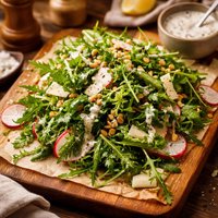 Truffle Dressing Herb Salad